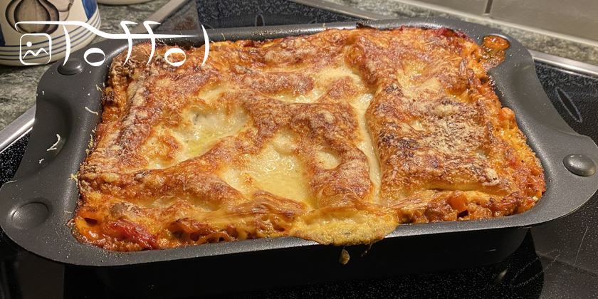 Lasagne - die italienische Mille-feuille. Knusprig, dennoch zart und cremig.