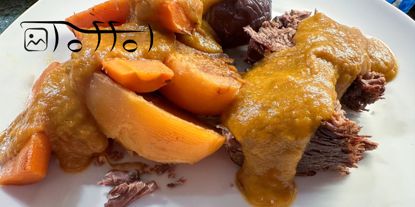 Rinderbraten nach Grossmutters Art - Saftig, zart, aromatisch, herzhaft, köstlich.